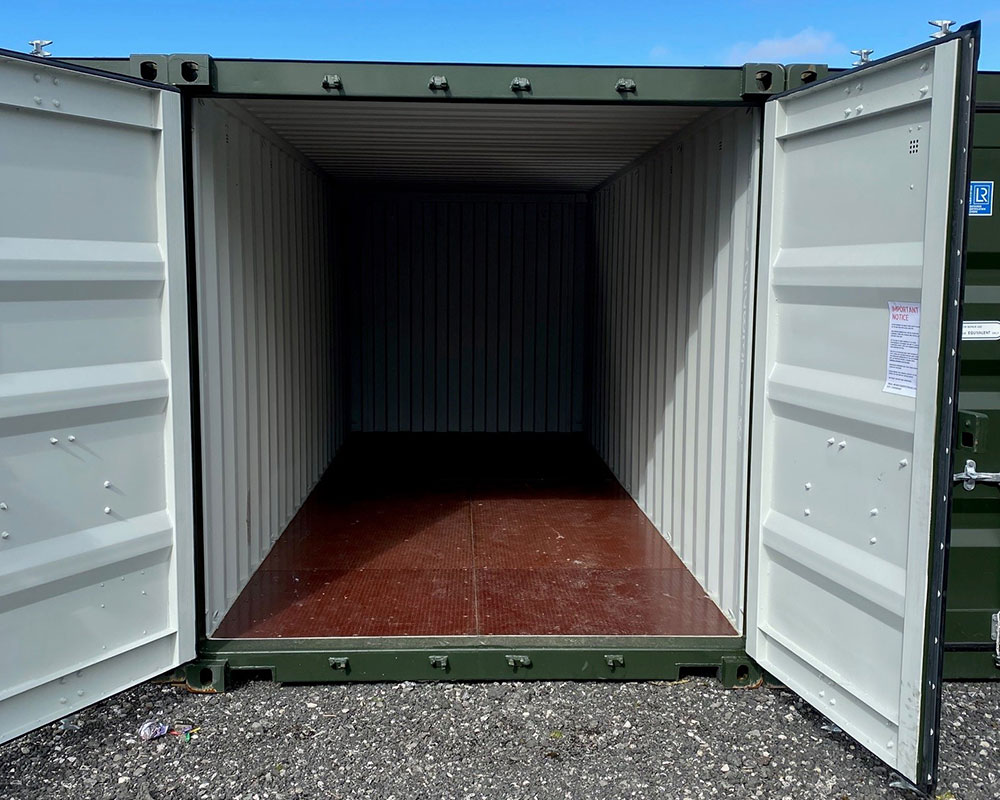 container storage blackpool